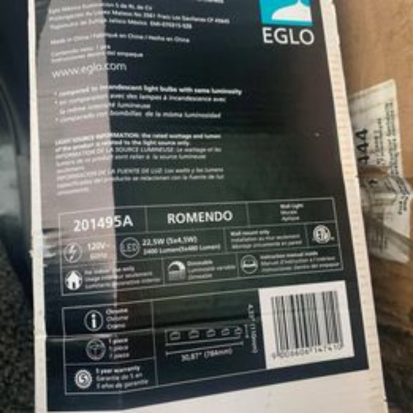 Eglo Lighting 201495A LED Wall Sconce - Picture 2 of 4